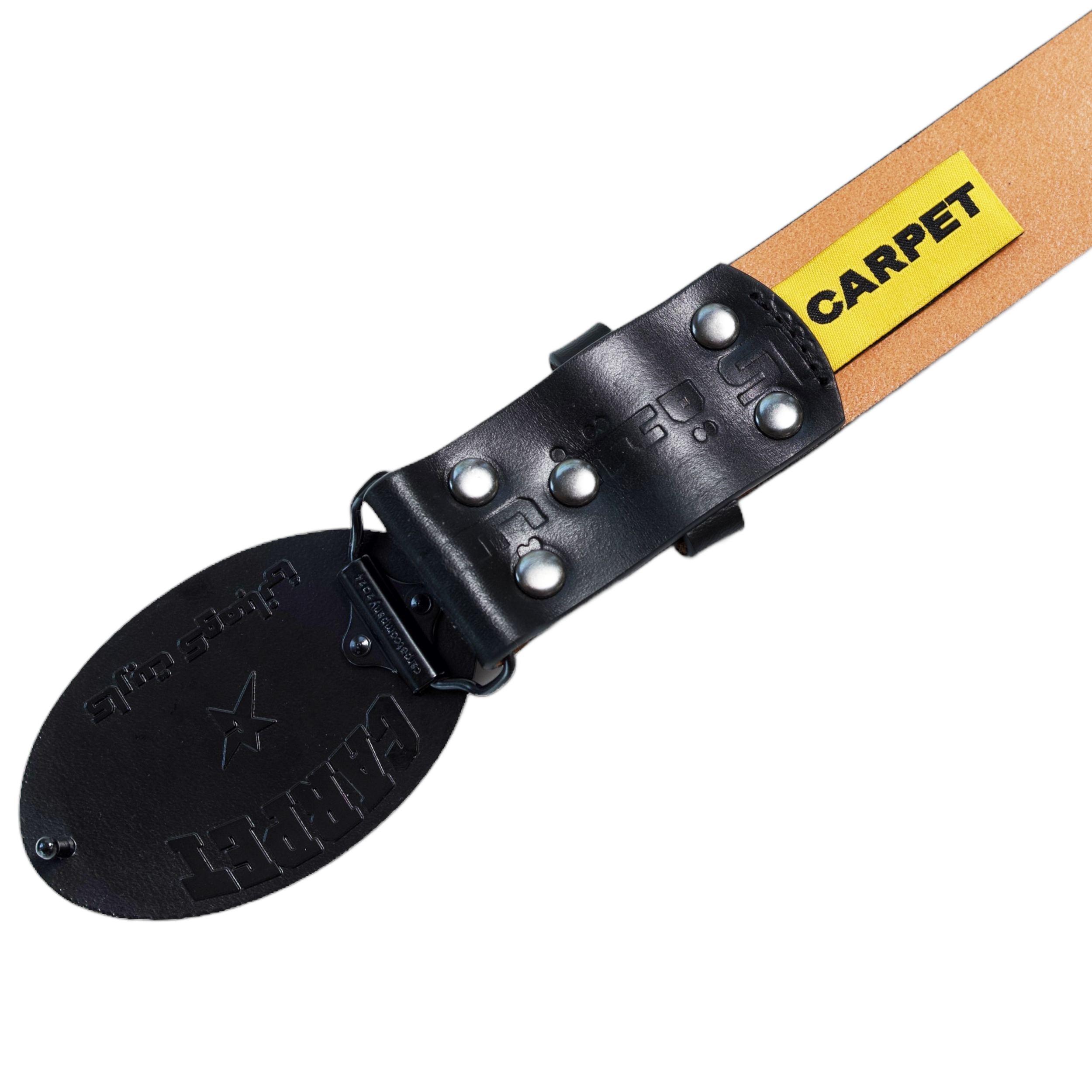 Leather Belt - Black — Carpet Company